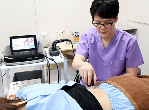 超音波施術